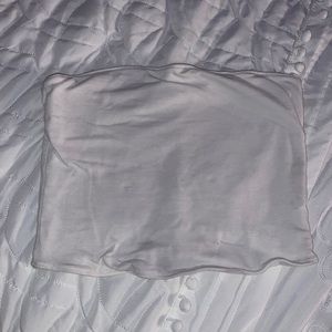 slightly worn tube top - hollister